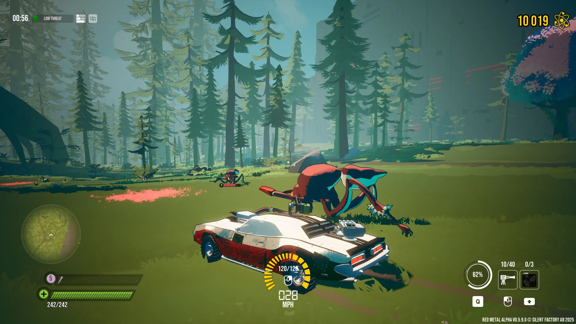Red Metal — a run in progress